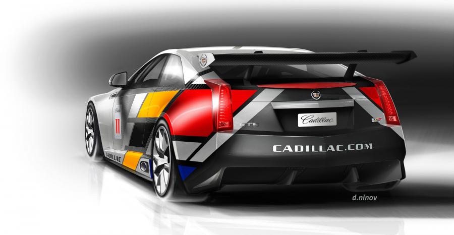  Cadillac CTS-V Coupe Race Car 2011 года  (фото 38 из 46)